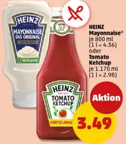 PENNY HEINZ Mayonnaise oder Tomato Ketchup Angebot