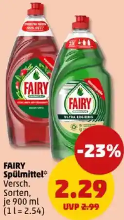 PENNY FAIRY Spülmittel Angebot