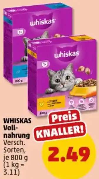 PENNY WHISKAS Vollnahrung Angebot