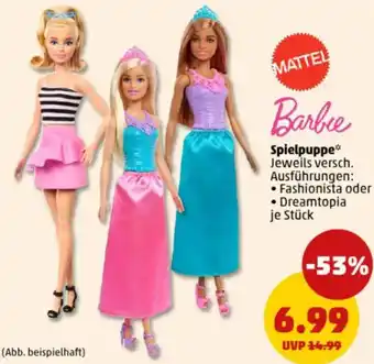 PENNY Barbie Spielpuppe Angebot