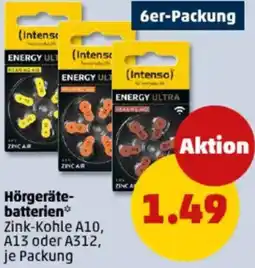 PENNY (Intenso) Hörgerätebatterien Angebot