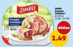 PENNY ZIMBO Knusper Schinken Angebot