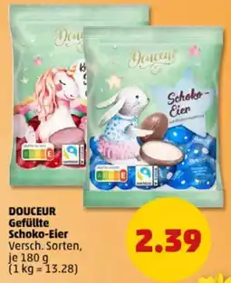 PENNY DOUCEUR Gefüllte Schoko-Eier Angebot