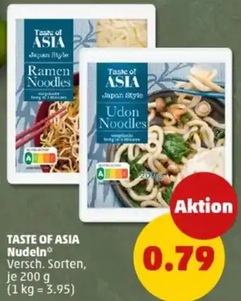 PENNY TASTE OF ASIA Nudeln Angebot