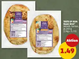 PENNY TASTE OF ASIA Naan-Brot Angebot