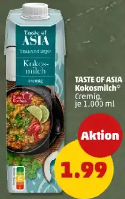 PENNY TASTE OF ASIA Kokosmilch Angebot