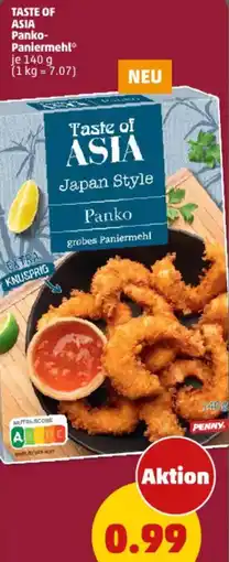 PENNY TASTE OF ASIA Panko Paniermehl Angebot