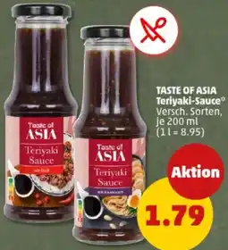 PENNY TASTE OF ASIA Teriyaki-Sauce Angebot