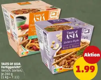 PENNY TASTE OF ASIA Fertiggericht Angebot