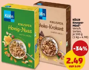 PENNY KÖLLN Knusper Müsli Angebot