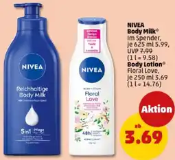 PENNY NIVEA Body Milk oder Body Lotion Angebot