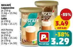 PENNY NESCAFÉ Cappuccino oder Latte Angebot