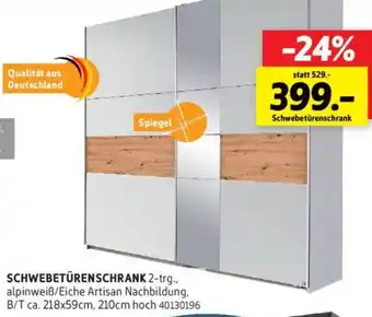 SCONTO Schwebetürenschrank Angebot