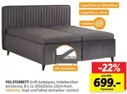 SCONTO Polsterbett Angebot