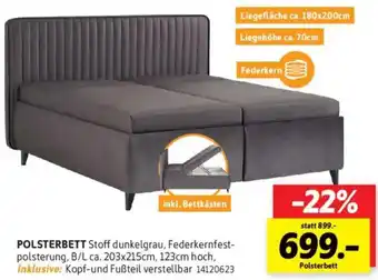 SCONTO Polsterbett Angebot