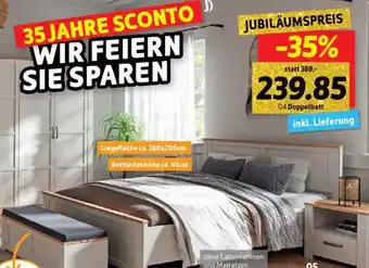 SCONTO Doppelbett Angebot