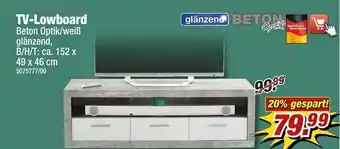 Poco Tv-lowboard Angebot
