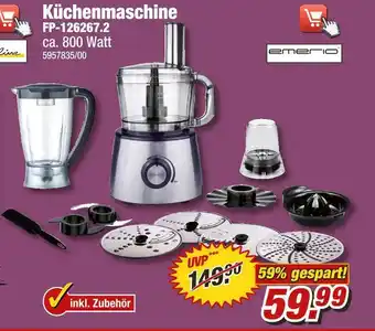 Poco Emerio küchenmaschine fp-126267.2 Angebot