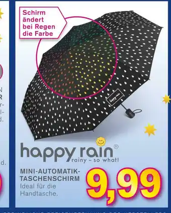 KODi Happy rain mini-automatik-taschenschirm Angebot