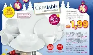 KODi Creatable porzellanserie home Angebot