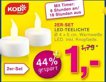 KODi Kodi basic led-teelichte Angebot