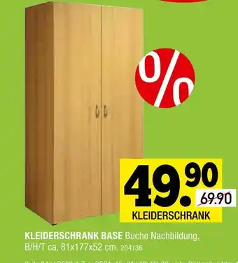 Osca Möbel Kleiderschrank base Angebot