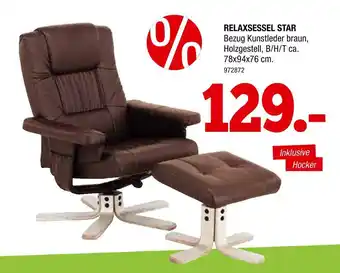 Osca Möbel Relaxsessel star Angebot