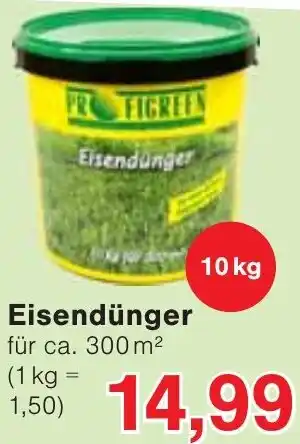 Wiglo Wunderland Eisendünger Angebot