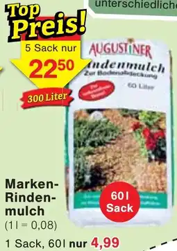 Wiglo Wunderland Marken Rindenmulch Angebot