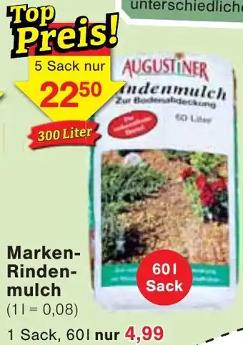 Wiglo Wunderland Marken Rindenmulch Angebot