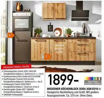 Osca Möbel Moderner küchenblock xora xo8/xo10 Angebot