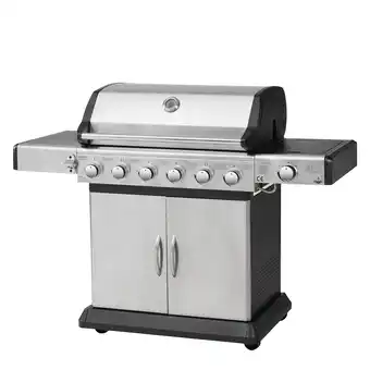 Netto Marken-Discount El Fuego Deluxe Edelstahl-Gasgrill Angebot