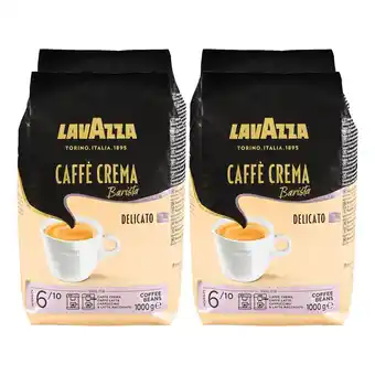 Netto Marken-Discount Lavazza Caffe Crema Barista Delicato 1 kg, 4er Pack Angebot