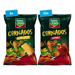 Netto Marken-Discount funny-frisch Cornados 80 g, verschiedene Sorten, 16er Pack Angebot