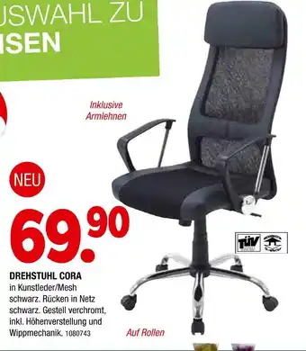 Osca Möbel Drehstuhl cora Angebot