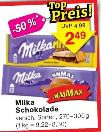 Wiglo Wunderland Milka Schokolade Angebot