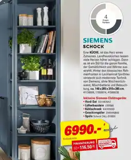 Höffner SIEMENS Einbauküche Angebot