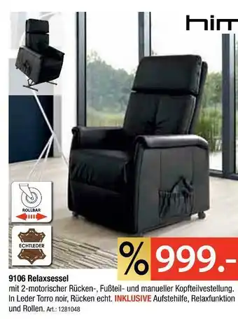 Zurbrüggen Himolla 9106 relaxsessel Angebot