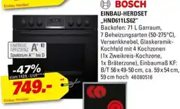 Höffner BOSCH EINBAU-HERDSET ,,HND611LS62" Angebot