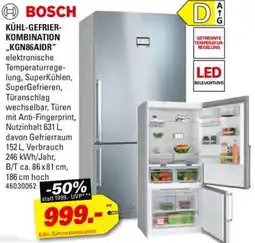 Höffner BOSCH KÜHL-GEFRIERKOMBINATION „KGN86AIDR" Angebot