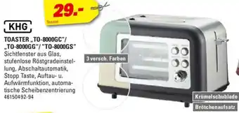 Höffner KHG Toaster Angebot