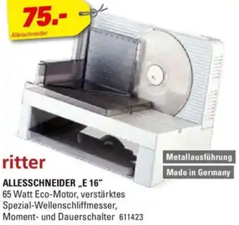 Höffner Ritter Allesschneider ,,E 16" Angebot