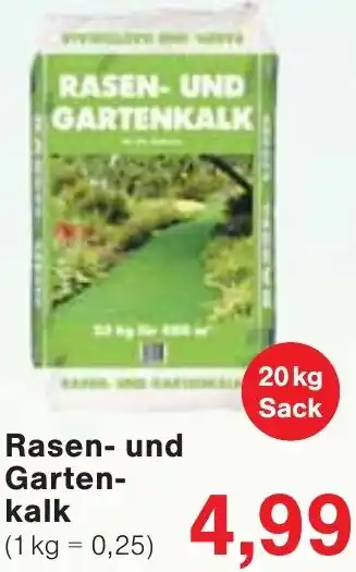 Wiglo Wunderland Rasen- und Gartenkalk Angebot