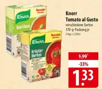 Famila Nord Ost Knorr Tomato al Gusto Angebot