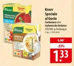 Famila Nord Ost Knorr Speciale al Gusto Angebot