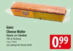 Famila Nord Ost Gunz Cheese Wafer Angebot