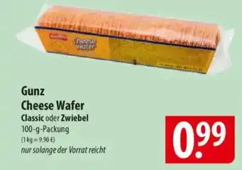 Famila Nord Ost Gunz Cheese Wafer Angebot