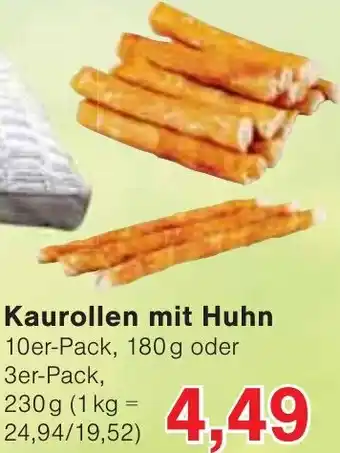 Wiglo Wunderland Kaurollen mit Huhn Angebot