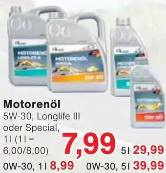 Wiglo Wunderland Motorenöl Angebot