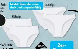 Aldi Süd Up2Fashion Damen Modal-Slips 2er Angebot